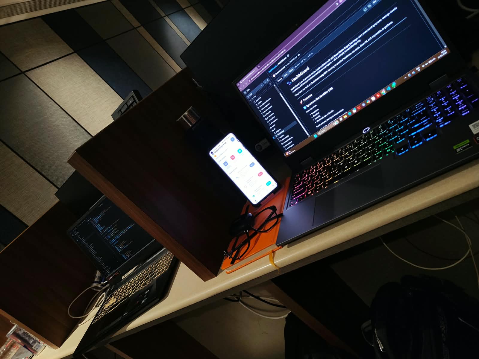hackathon nights.